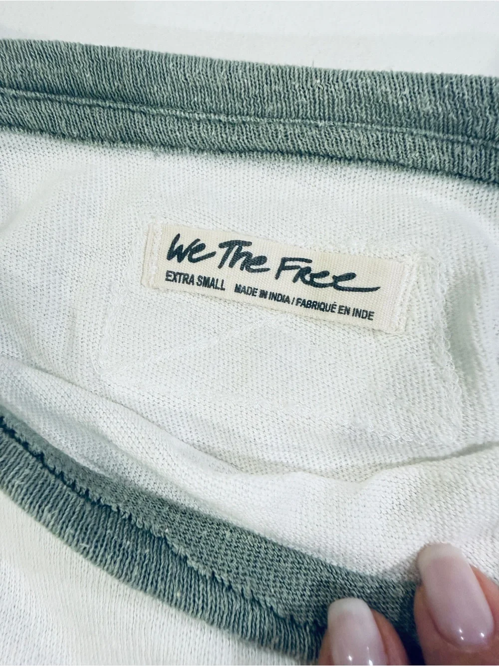 FREE PEOPLE We The Free You’re a Star Long Sleeve Boxy Oversized Tee - XS - Picture 8 of 10